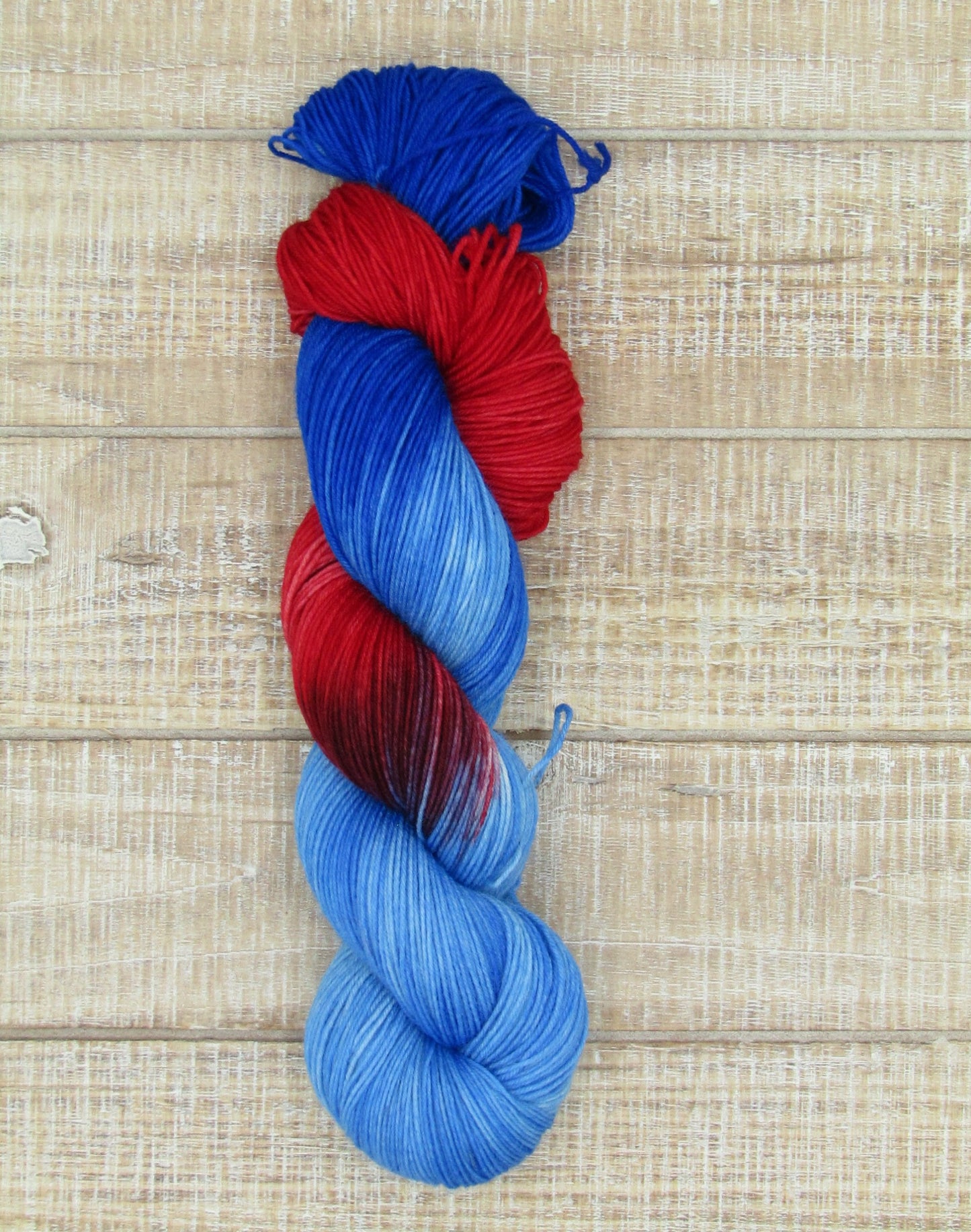 Hand-Dyed Yarn Superwash Merino/Nylon Sock Weight Clark