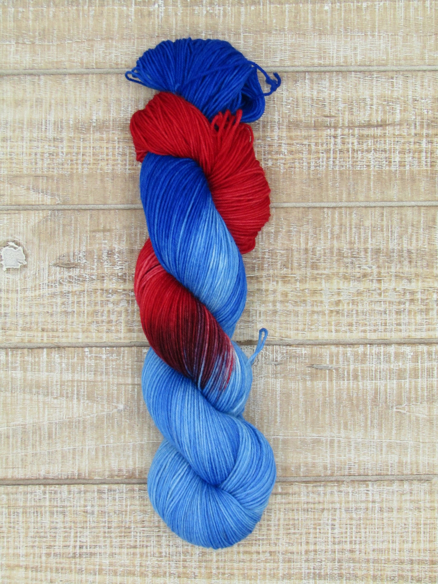 Hand-Dyed Yarn Superwash Merino/Nylon Sock Weight Clark