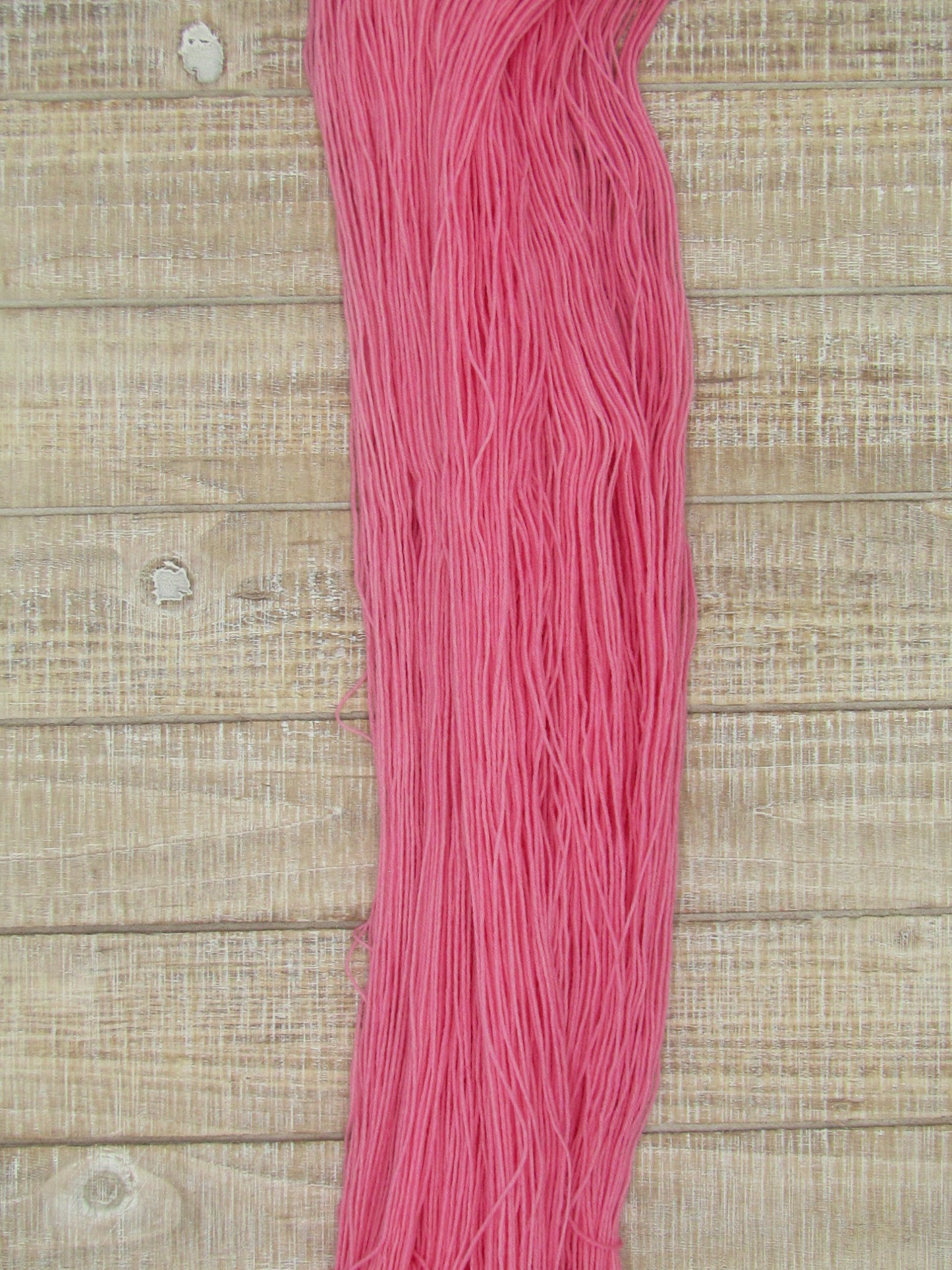 Hand-Dyed Yarn Superwash Merino/Nylon Sock Weight Flamingo