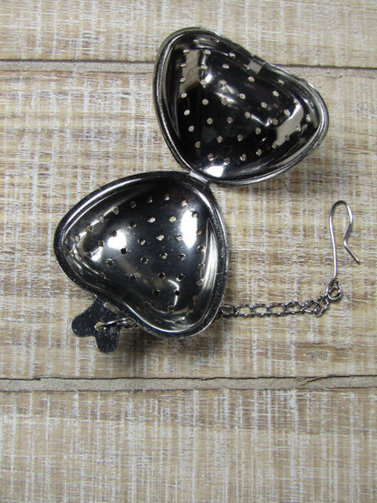 Loose Leaf Tea Ball Strainer Heart-Shaped Stainless Steel