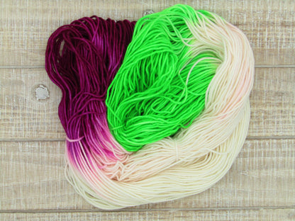 Hand-dyed Yarn - Flora Merino/Cashstyle Nylon Worsted Weight