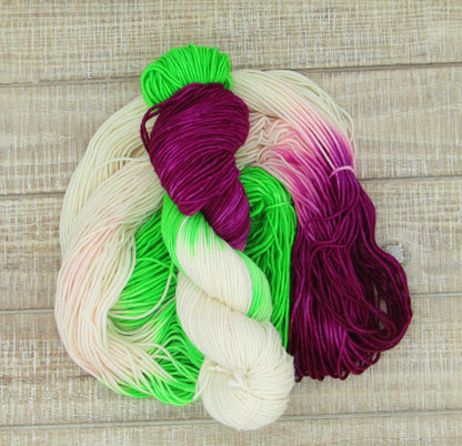 Hand-dyed Yarn - Flora Merino/Cashstyle Nylon Worsted Weight