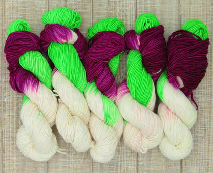 Hand-dyed Yarn - Flora Merino/Cashstyle Nylon Worsted Weight