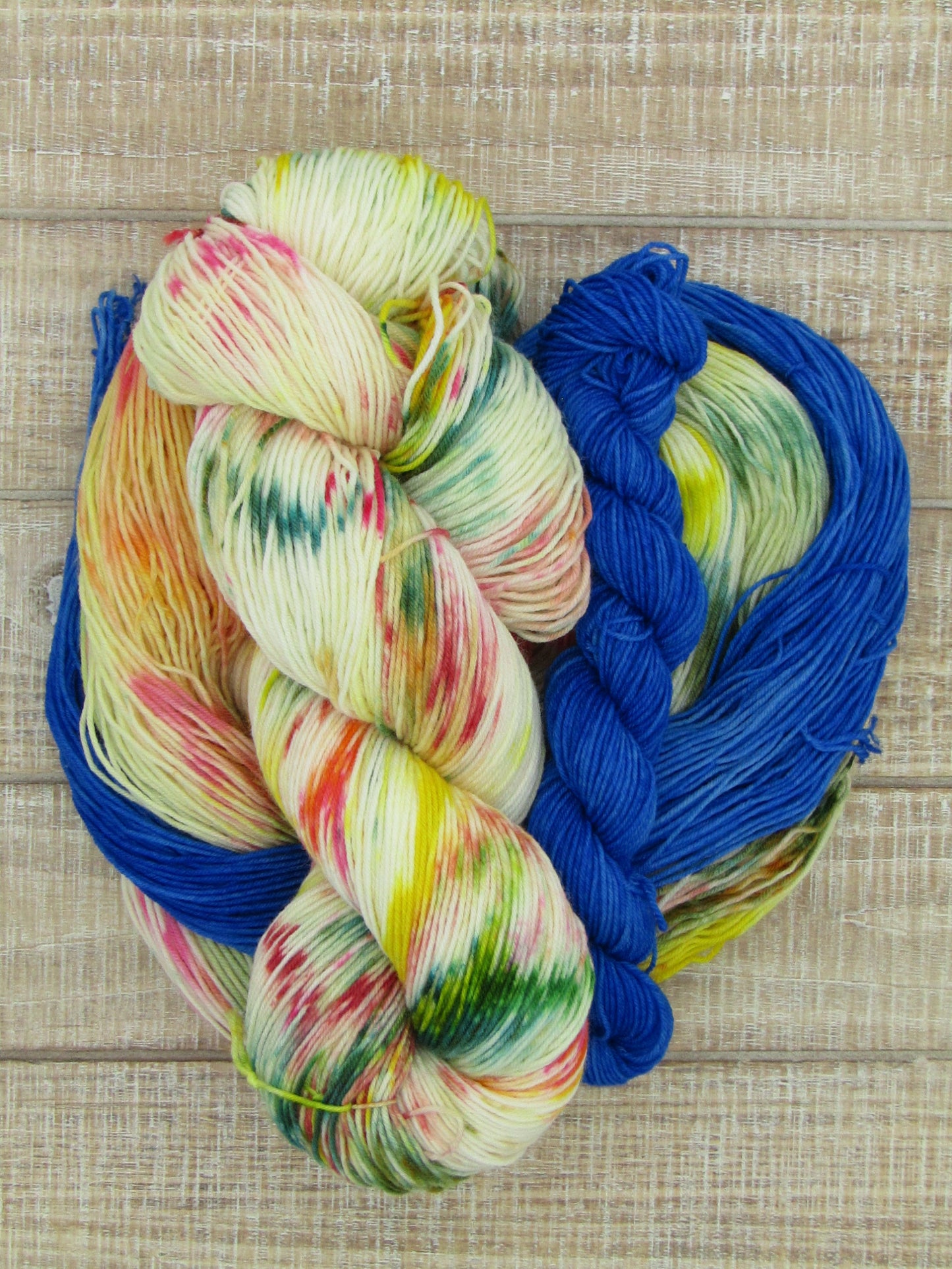 Hand-Dyed Yarn Set Merino/Nylon Sock Weight Abner