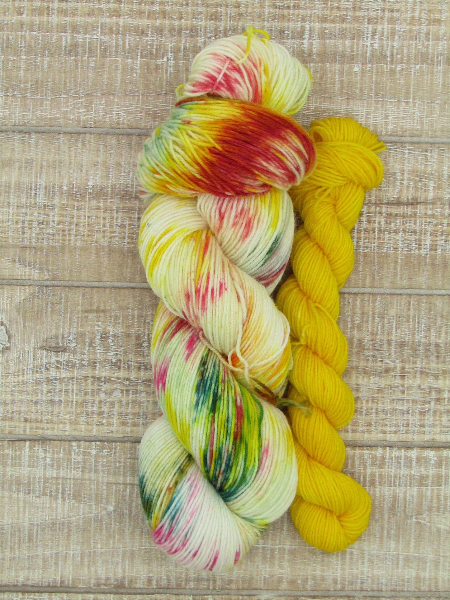 Hand-Dyed Yarn Set Merino/Nylon Sock Weight Abner