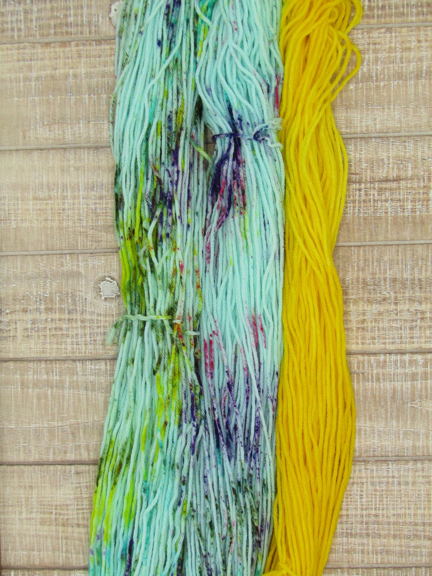 Hand-Dyed Yarn Set Merino/Nylon DK Weight Charlotte