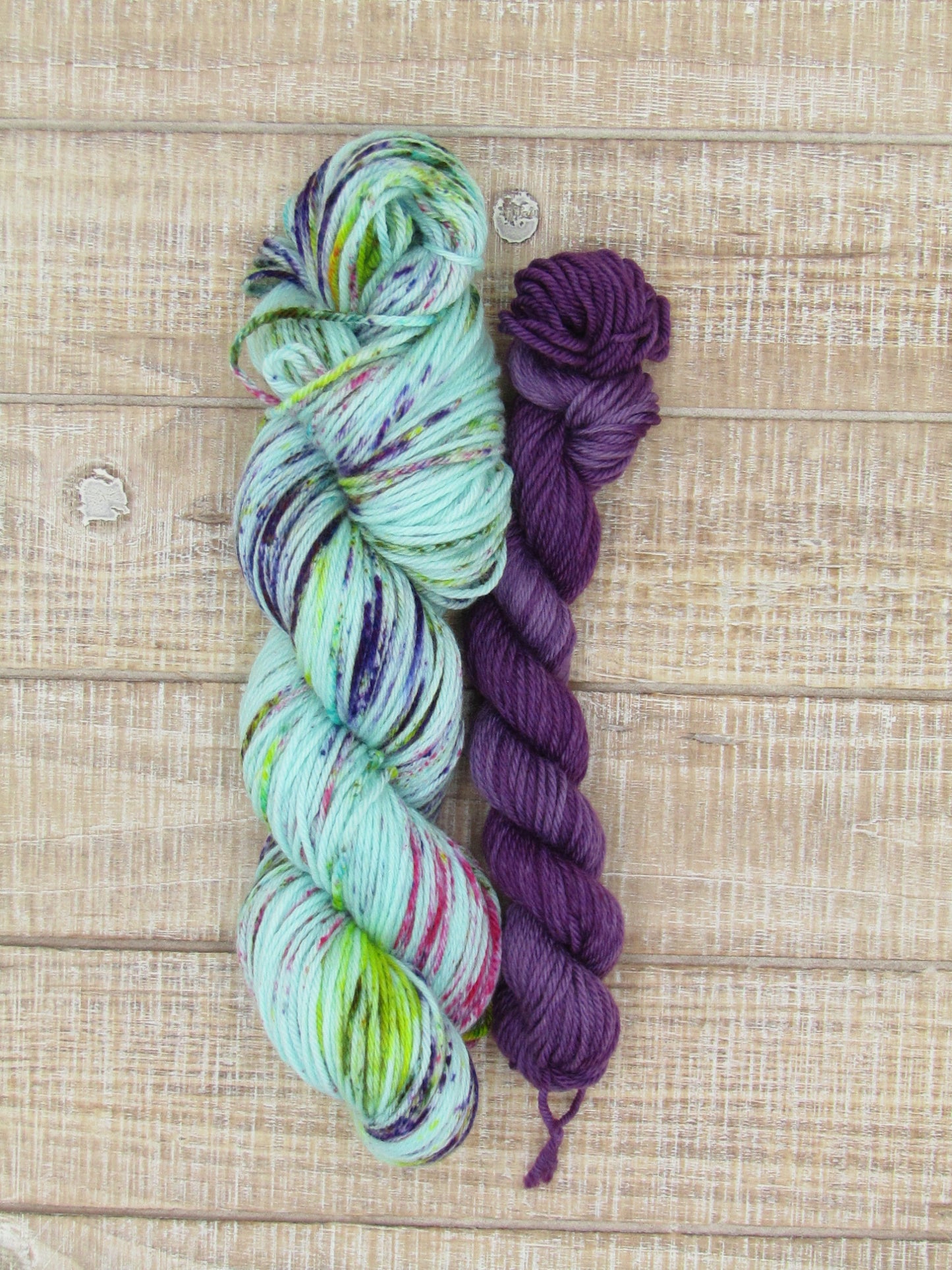 Hand-Dyed Yarn Set Merino/Nylon DK Weight Charlotte