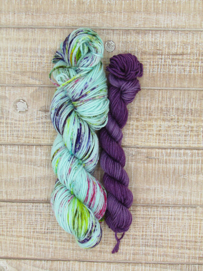 Hand-Dyed Yarn Set Merino/Nylon DK Weight Charlotte