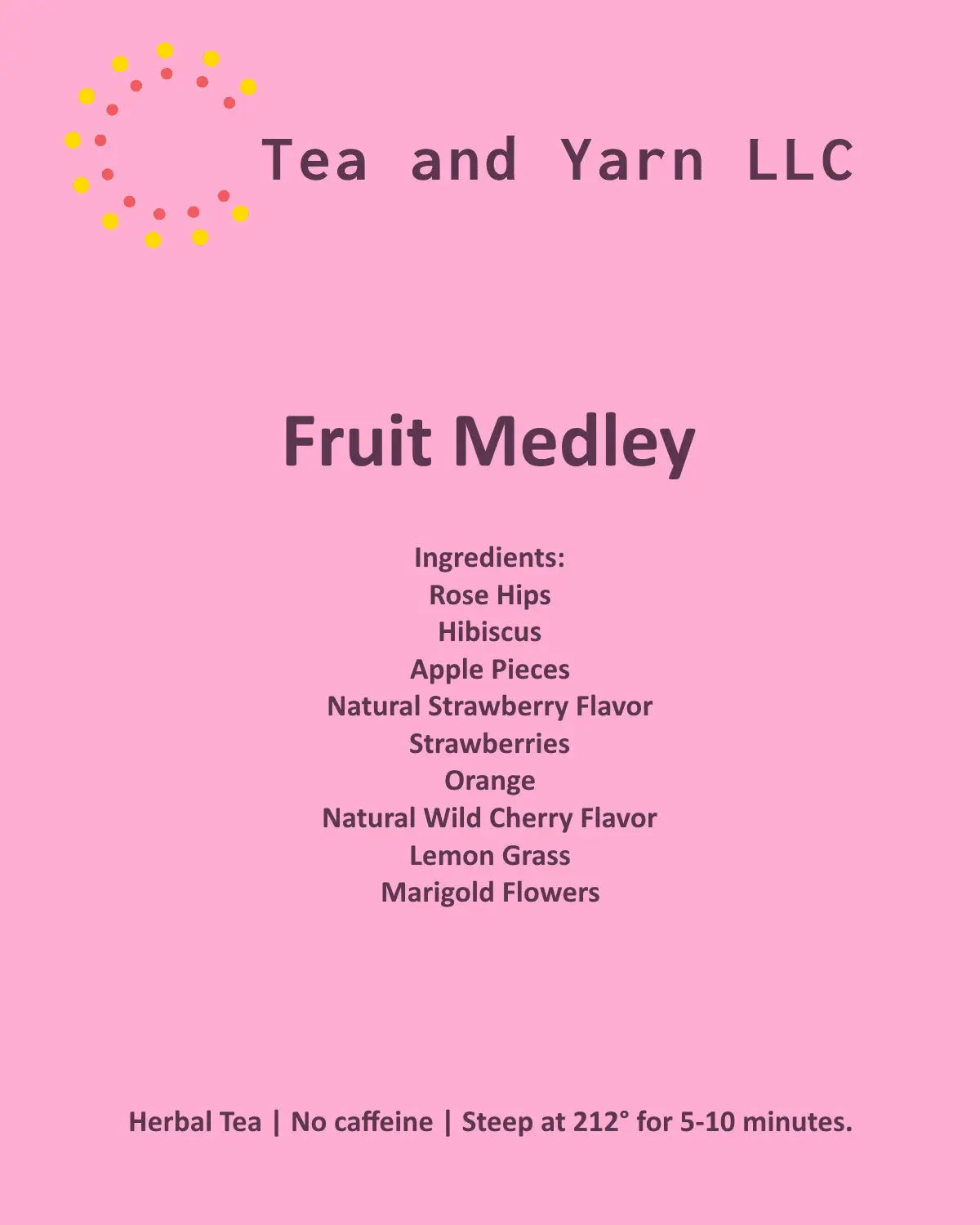 Loose Leaf Tea Fruit Medley